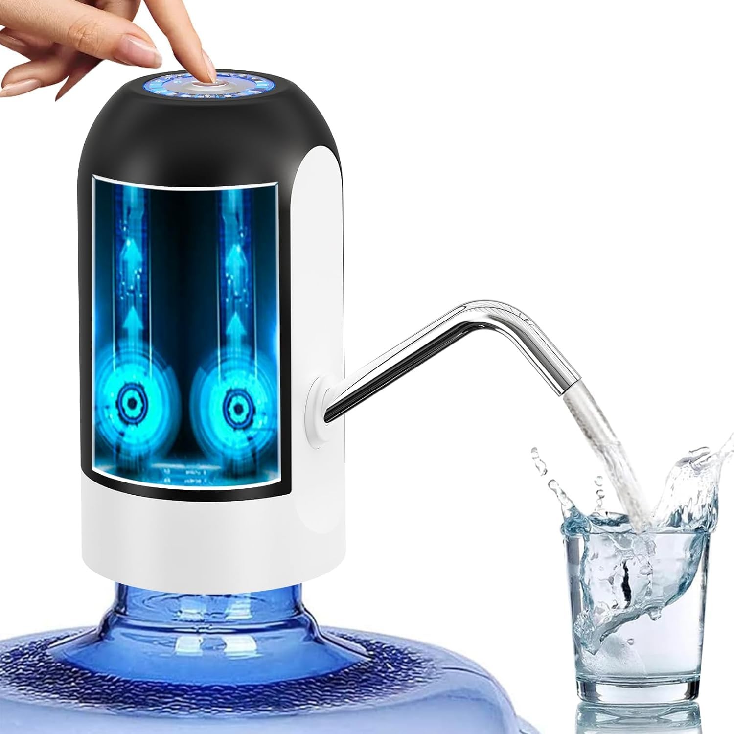 Myvision Water Dispenser for 5 Gallon Bottle, Portable USB Charging Electric ...