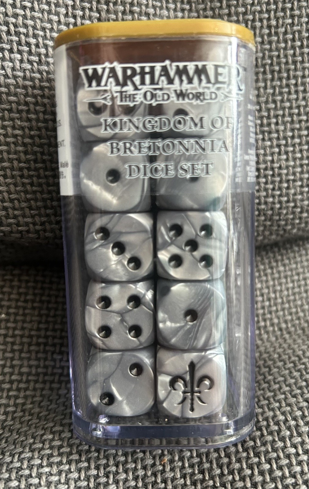 Games Workshop Warhammer The Old World Kingdom of Bretonnia Dice Set Bretonnian