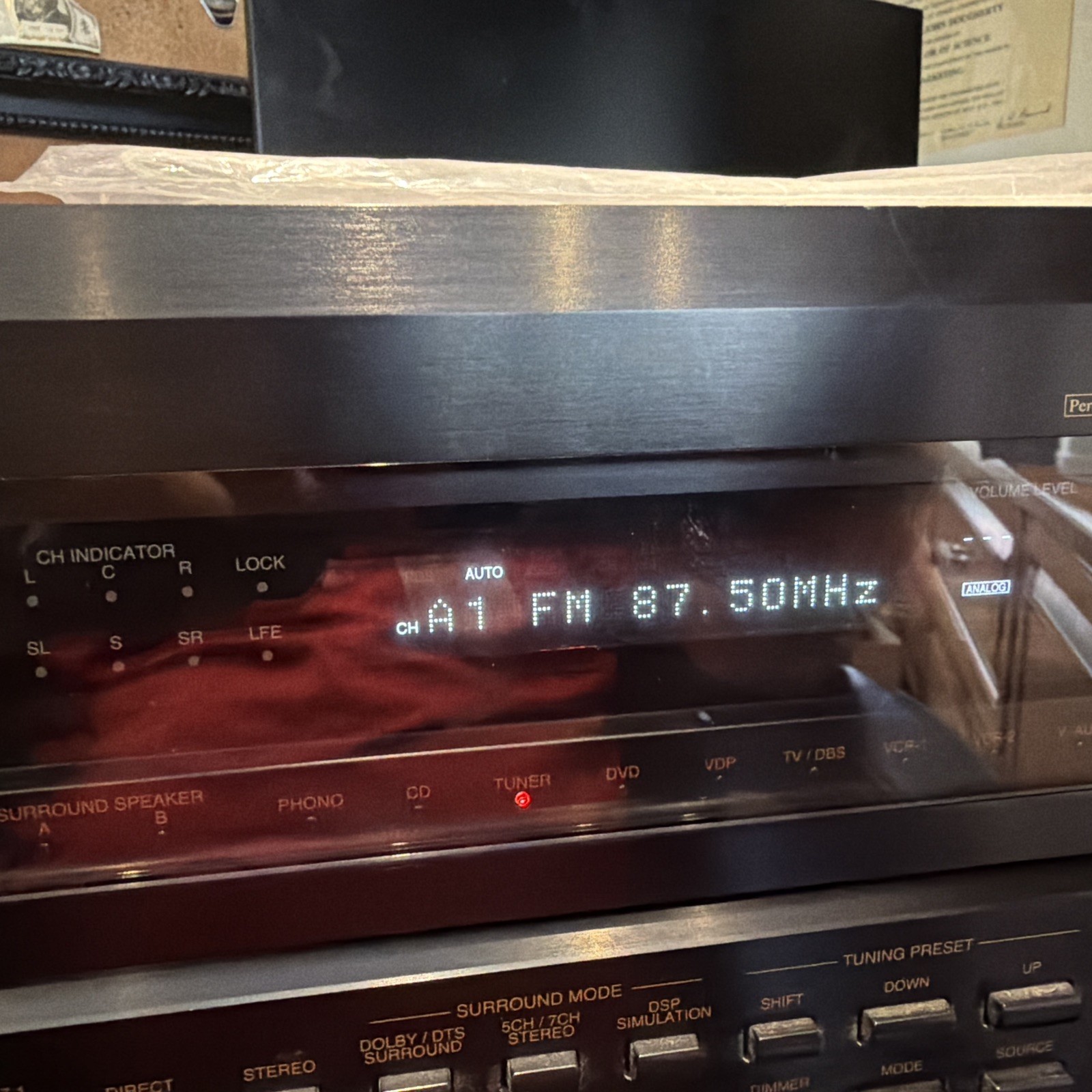 Denon AVR-4800 Precision Audio Component AV Surround Receiver W/ Phono Input