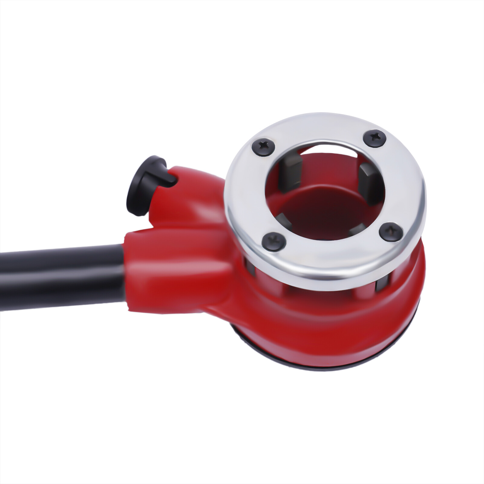 Pipe Threader Ratchet Type w/ 5 Dies Cutter Threading Tool Kit for 1/2"-2" Pipe