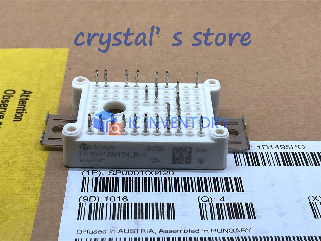 1PCS INFINEON FP10R12W1T4_B11 Power Module Supply New 100% Quality Guarantee