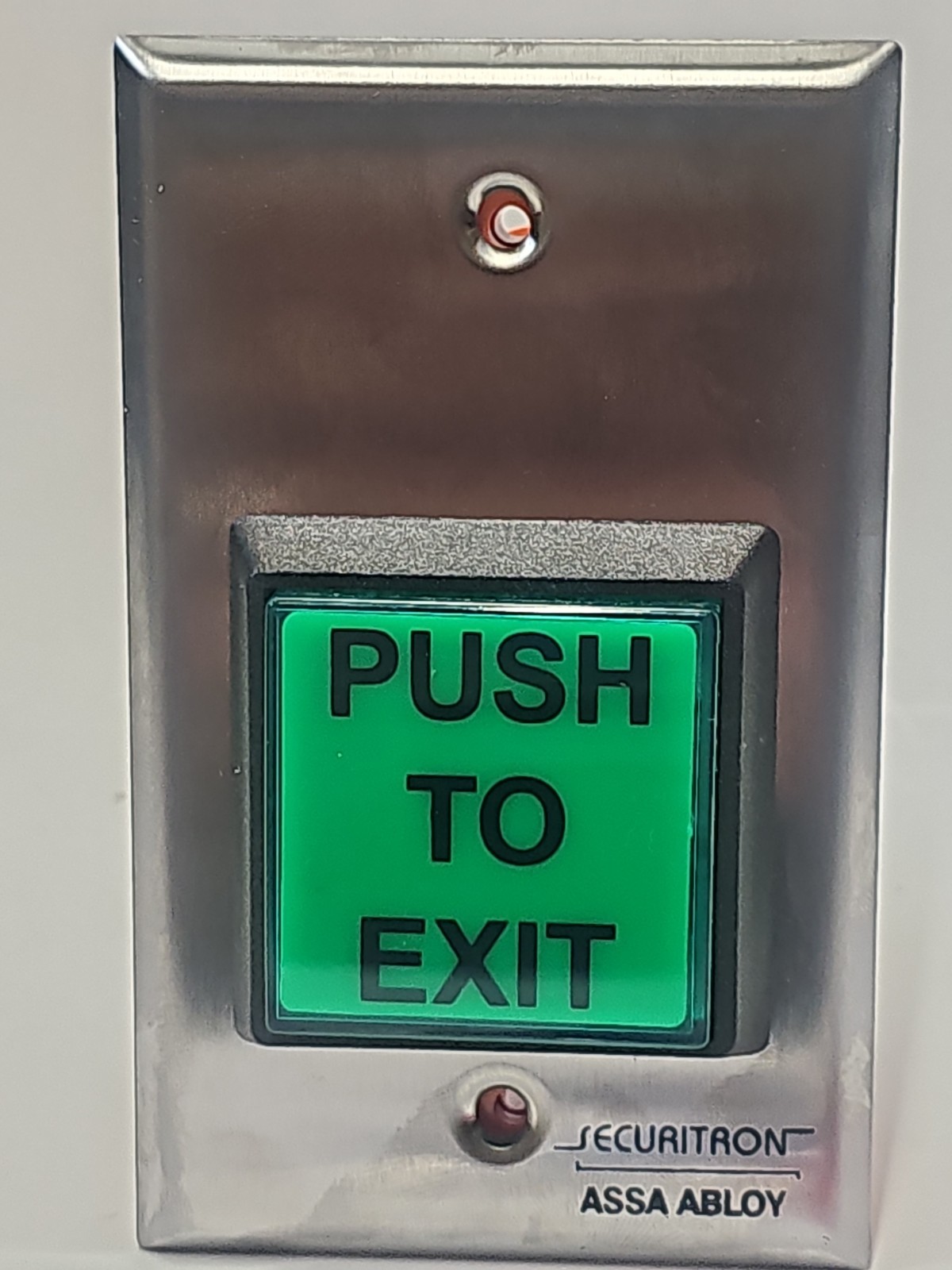 Securitron EEB2 Emergency Exit Button with 30-Second Timer ASSA ABLOY Single