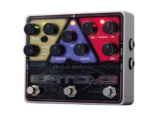 EHX Electro Harmonix Epitome Octaver, Chorus, Flanger, and Reverb Guitar Effects