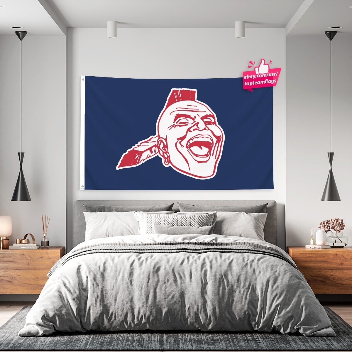 Atlanta Braves Flag Large 3x5 Banner Logo Baseball MLB FREE SHIPPING