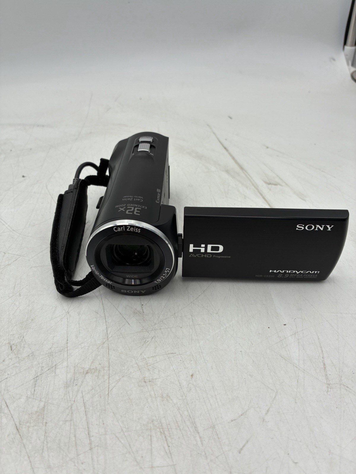 Sony Handycam HDR-CX230 Black Digital Camcorder with Battery, No Charger - USED