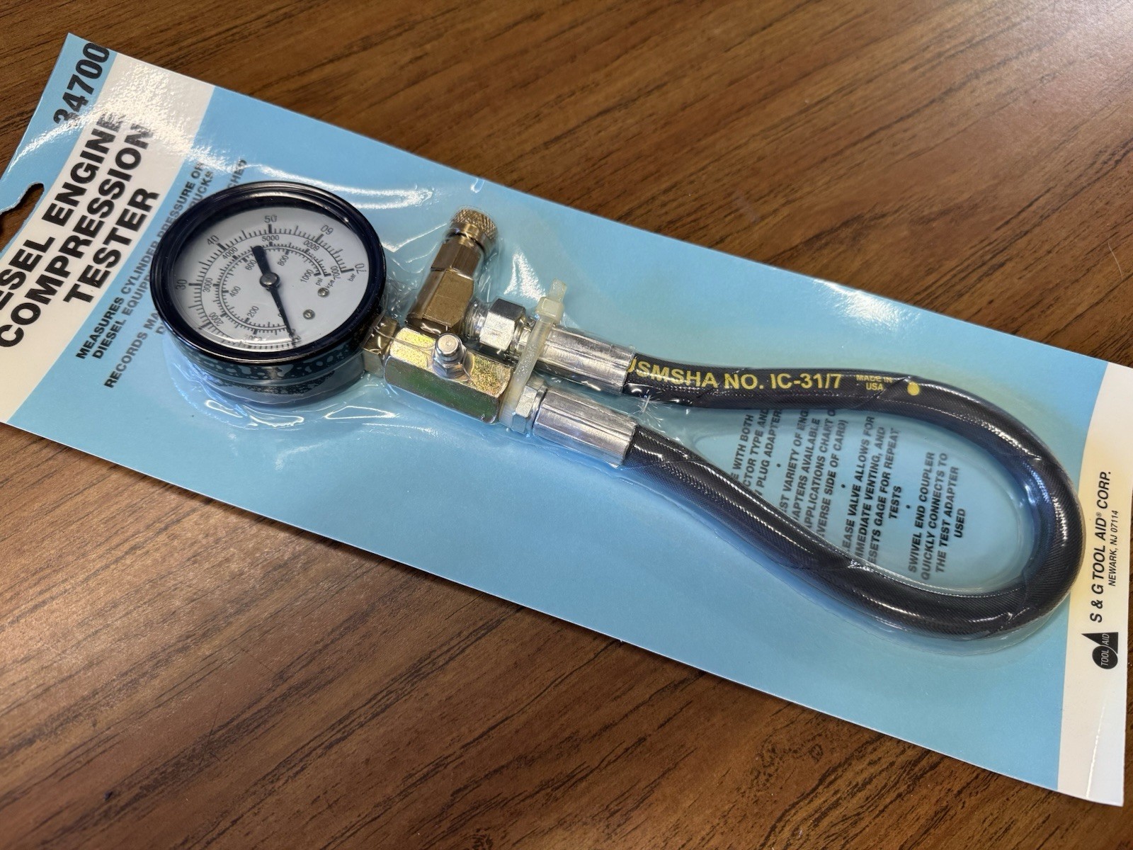 Diesel Engine Compression Test Kit  SG Tool Aid 34700
