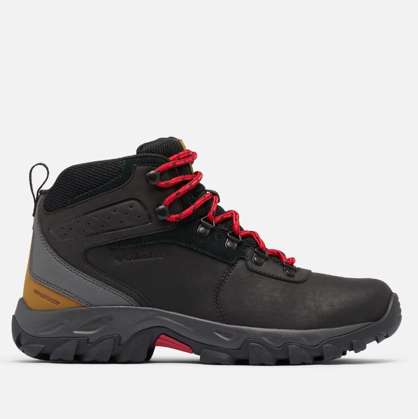 Men’s Newton Ridge Plus II Waterproof Hiking Boot – Black/Shark