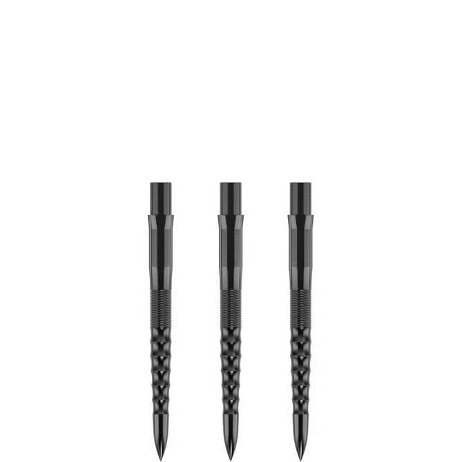 Designa Caliburn Evo Dart Points - Ripple 26mm Black
