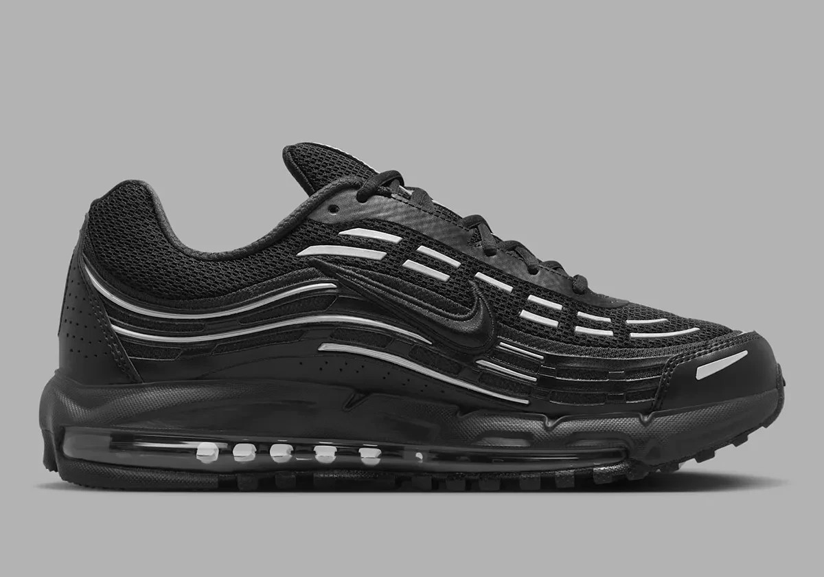 Nike Air Max TL 2.5 Black Metallic Silver Retro Shoes FZ4110-002 Men's Sizes NEW