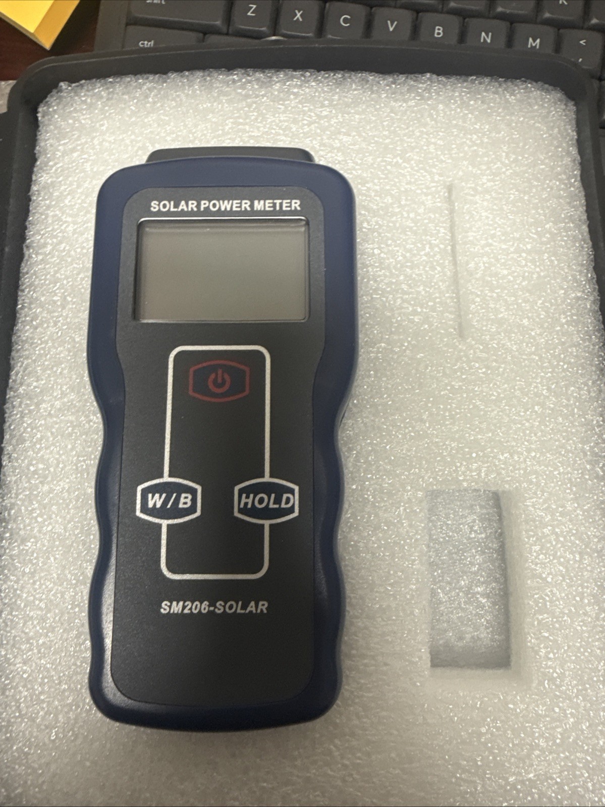 SM206 Digital Solar Power Energy Meter Sun Light Radiation Tester W/m² and Btu