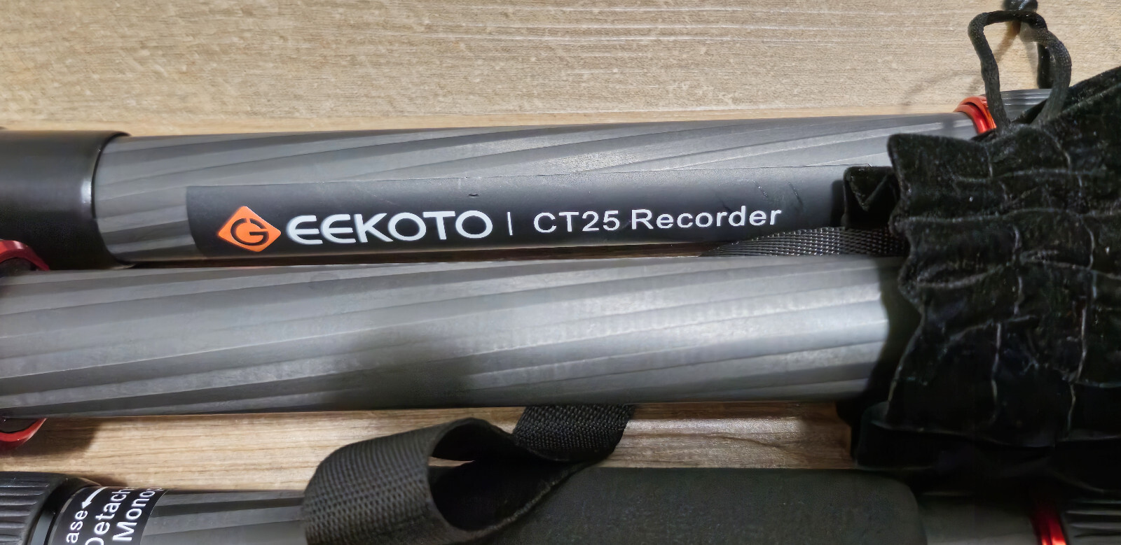 GEEKOTO CT25 Recorder Carbon Fiber Tripod- FREE shipping