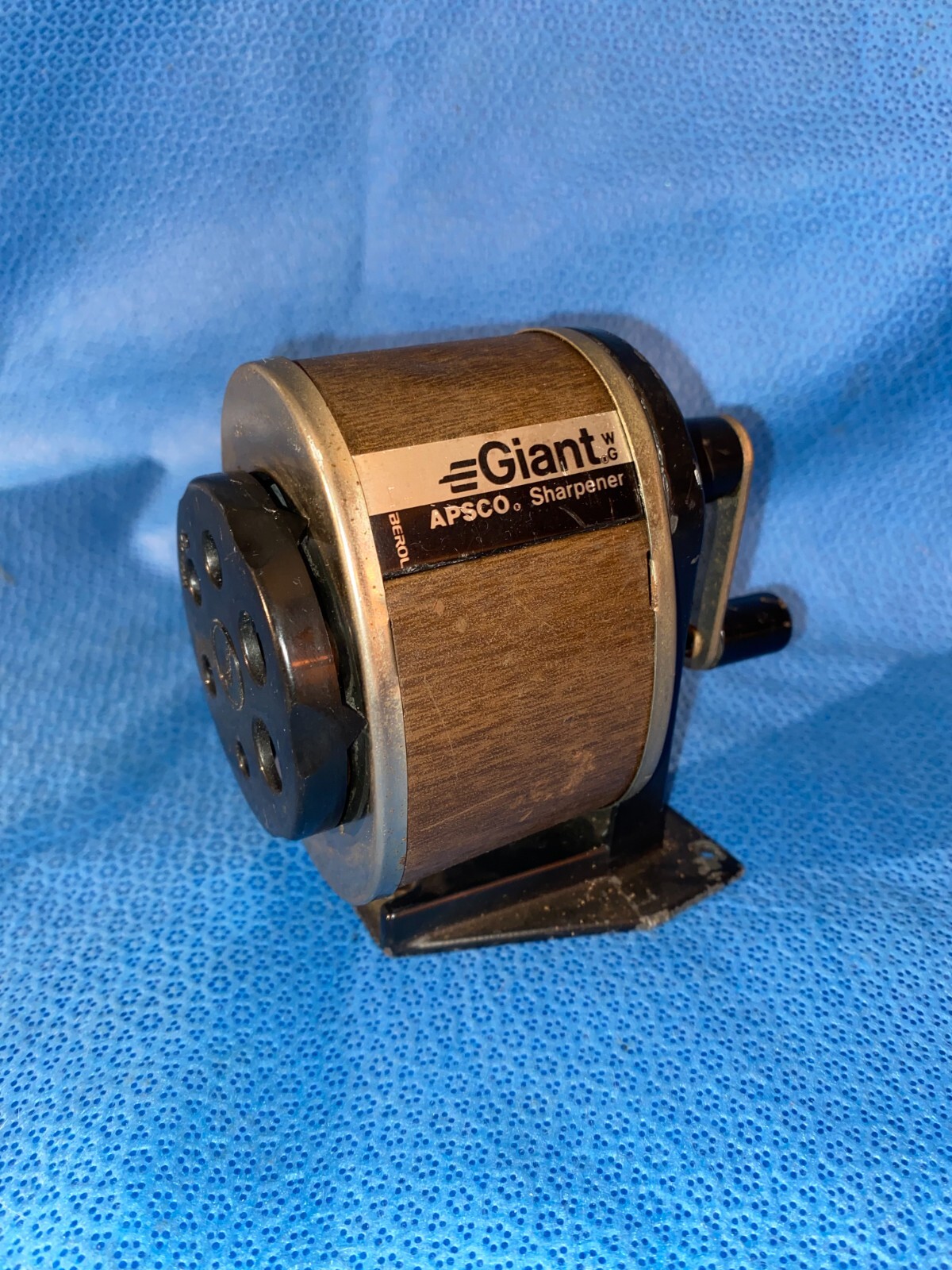 Vintage APSCO Giant Pencil Sharpener Berol Product