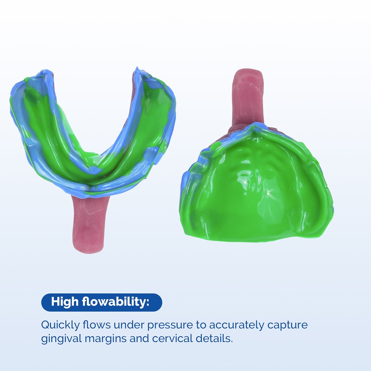 AZDENT Dental Silicone Impression Material Super Light Body Normal Set Type 3