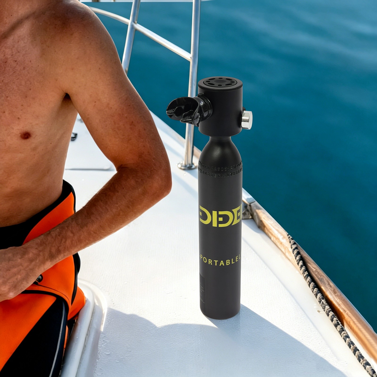 0.5L Mini Scuba Tank Underwater Diving Tank Kit Lung Tank for Diving Entertainme