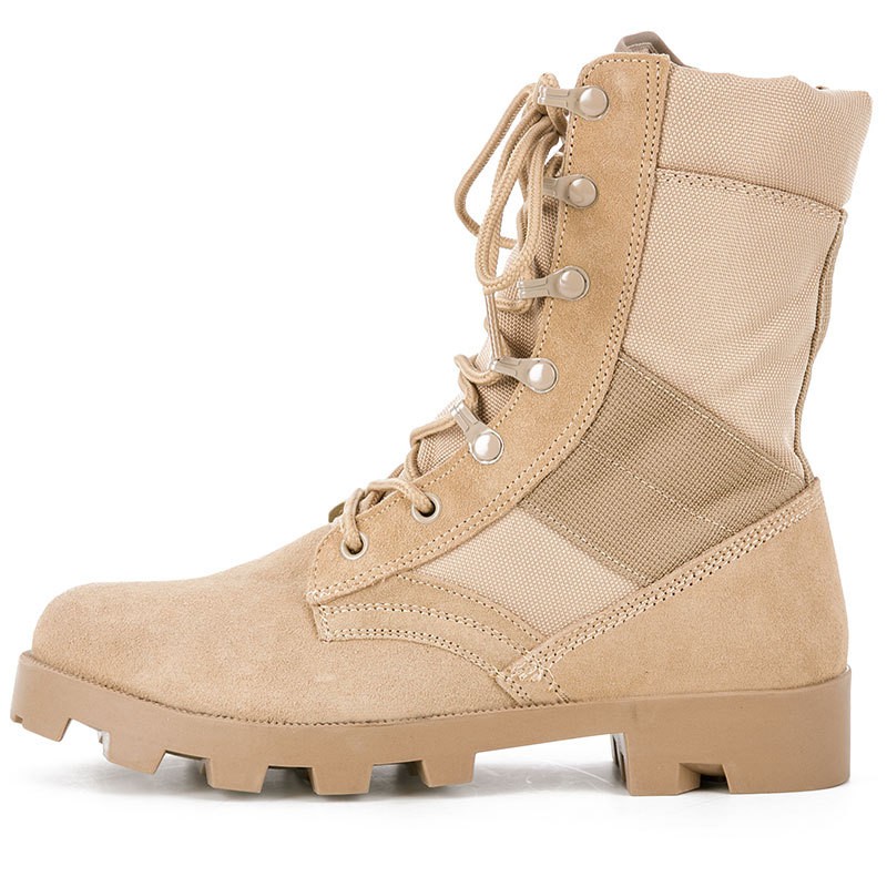 Mens Desert Army Combat Tactical Military Patrol Boots Work Hiking Jungle Shoes