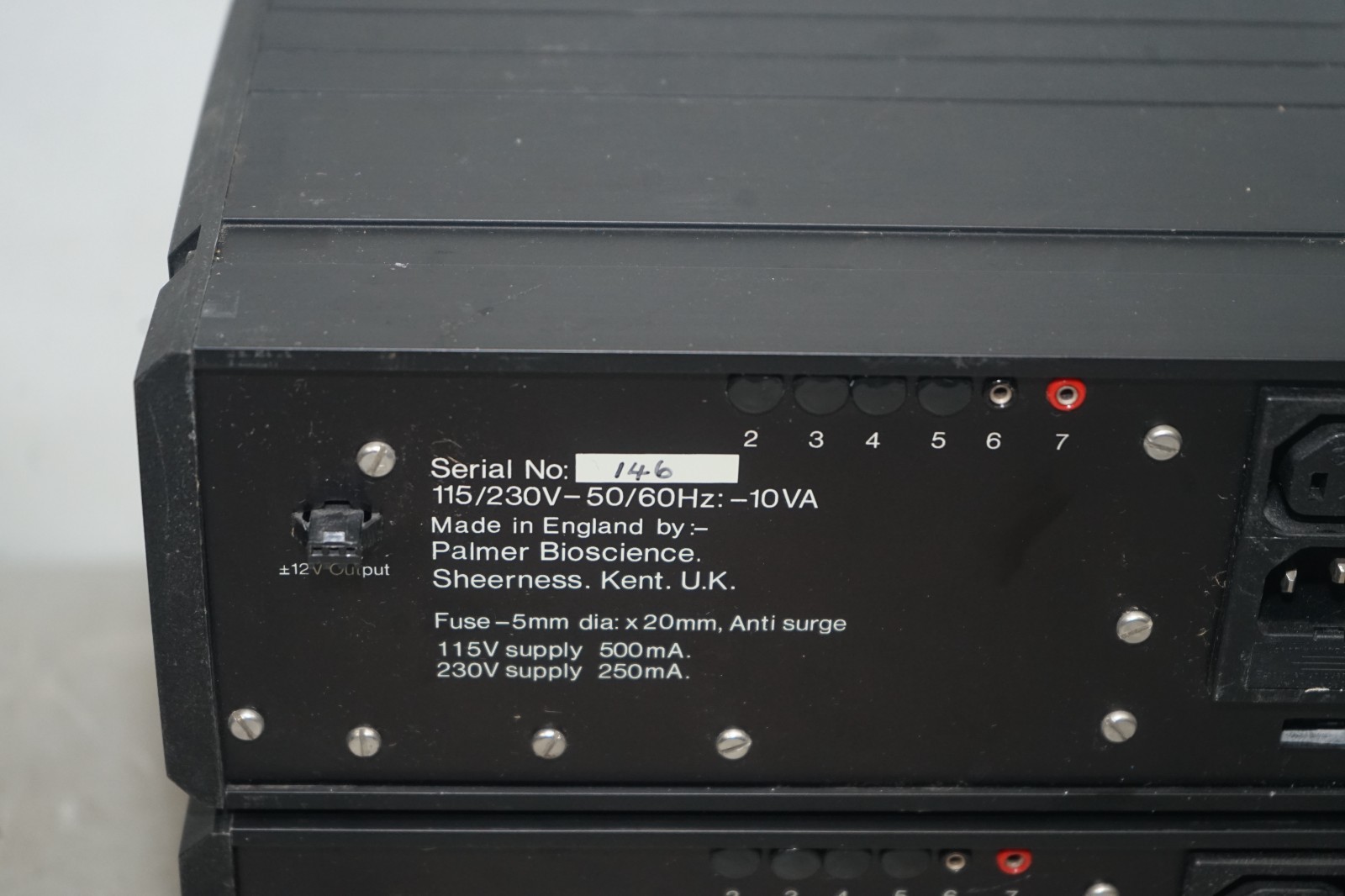 ^ Palmer Bioscience Amplifier 6132 #X5578