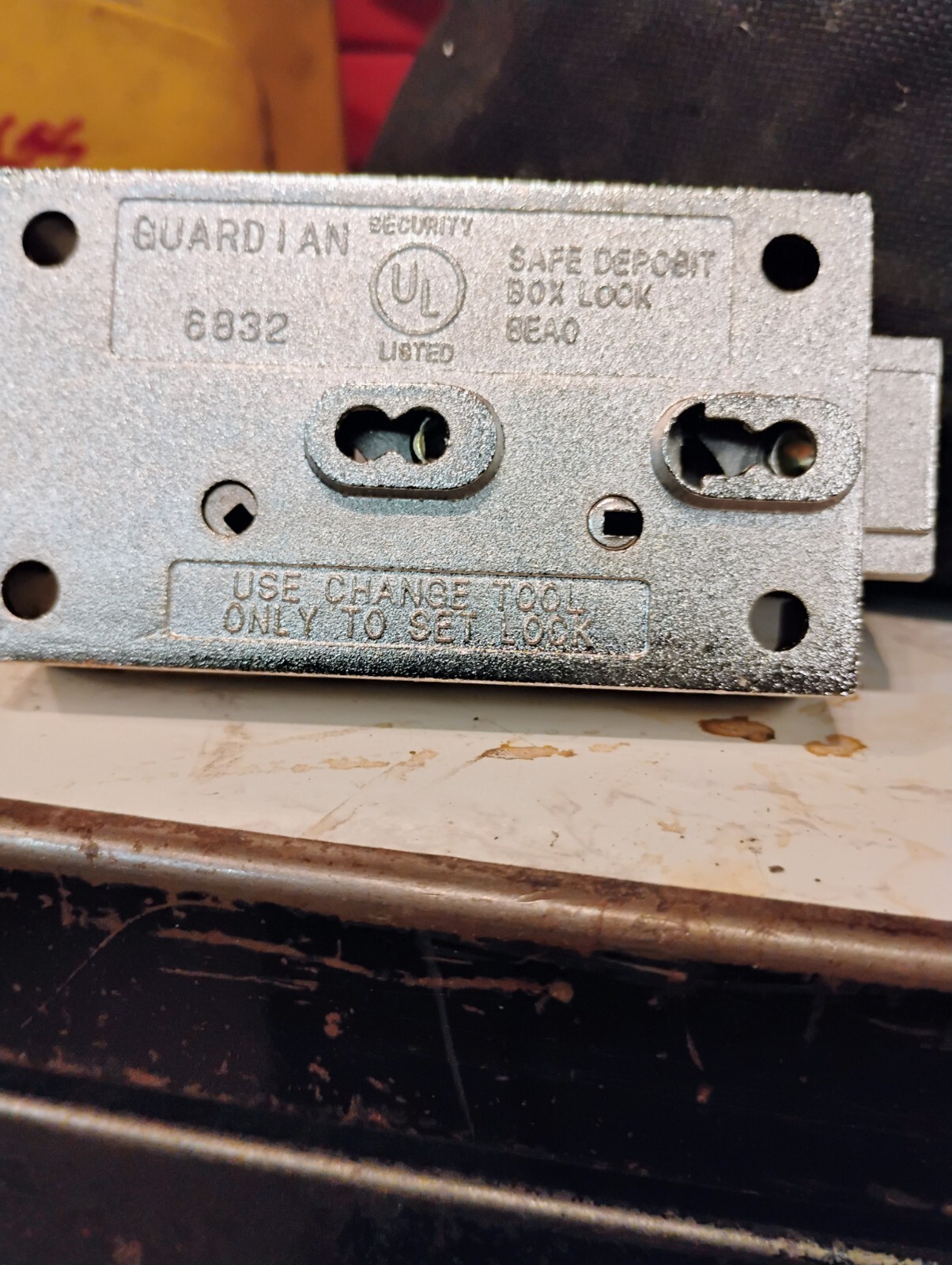 Gaurdian RH Safe deposit lock