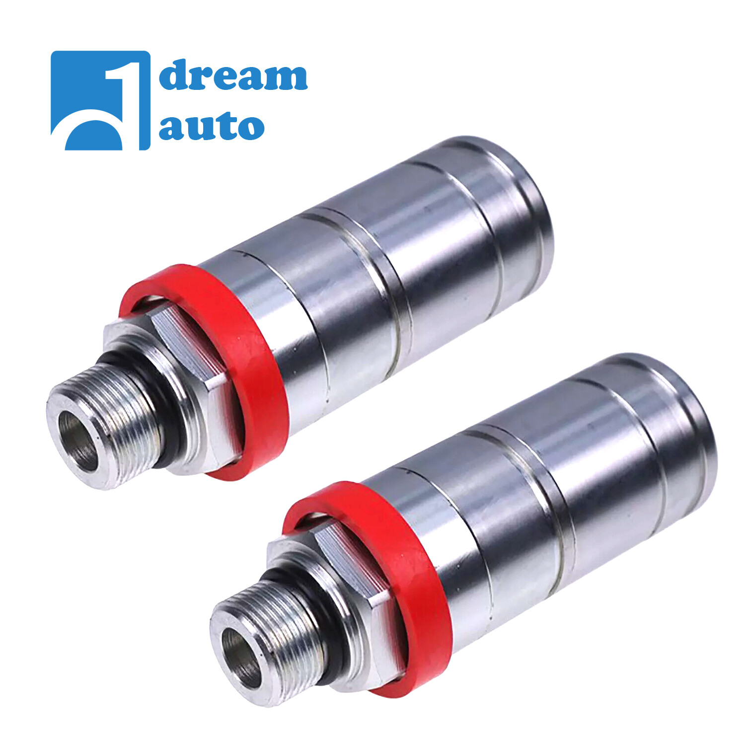 2 Pcs Hydraulic Female Quick Coupler for John Deere 6420 7430 5620 6100 6400