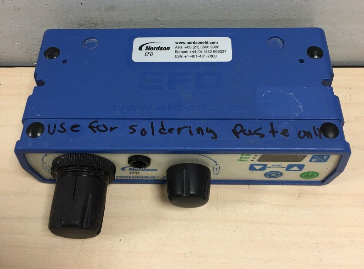Nordson EFD 7012332 Performus III Syringe Fluid Dispenser Timer Controller(ONLY)