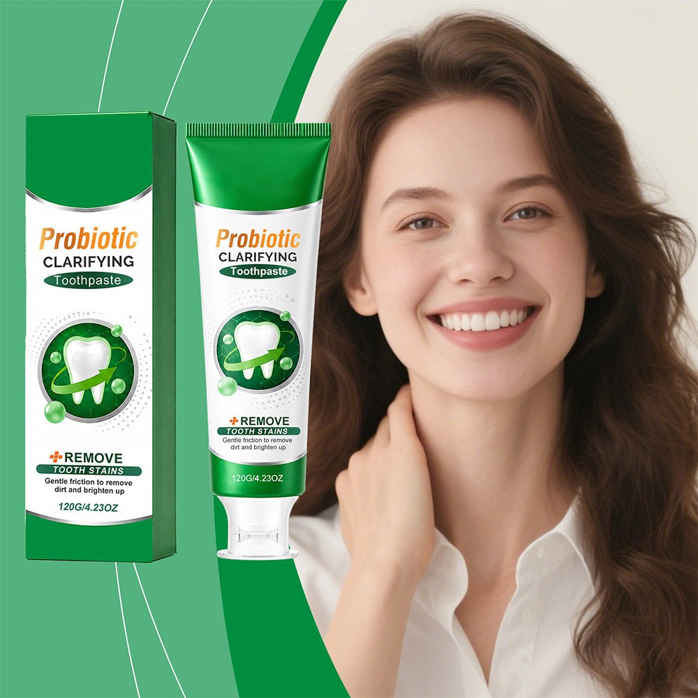 Eappy Whitening Toothpaste, Probiotic Whitening Toothpaste, With A Fluoride Free
