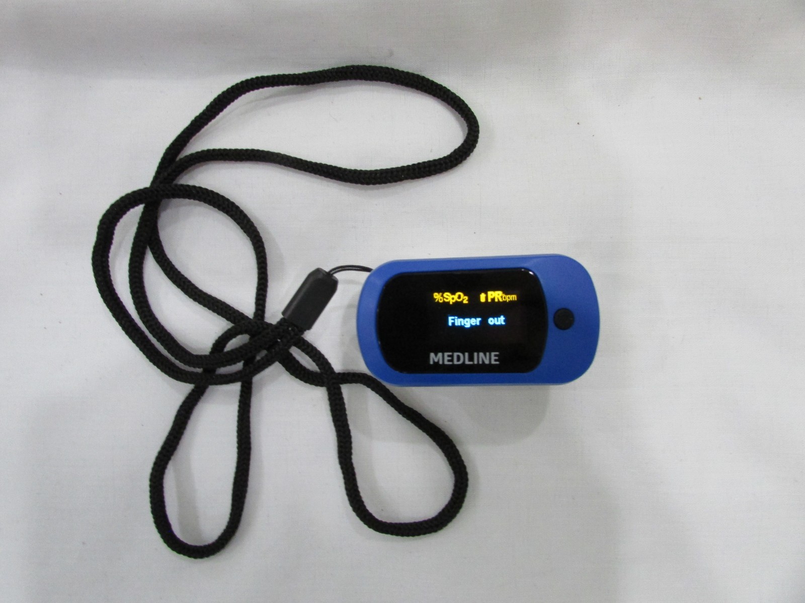 Medline Soft Touch Finger Pulse Oximeter Digital Display HCSM70S Tested Works