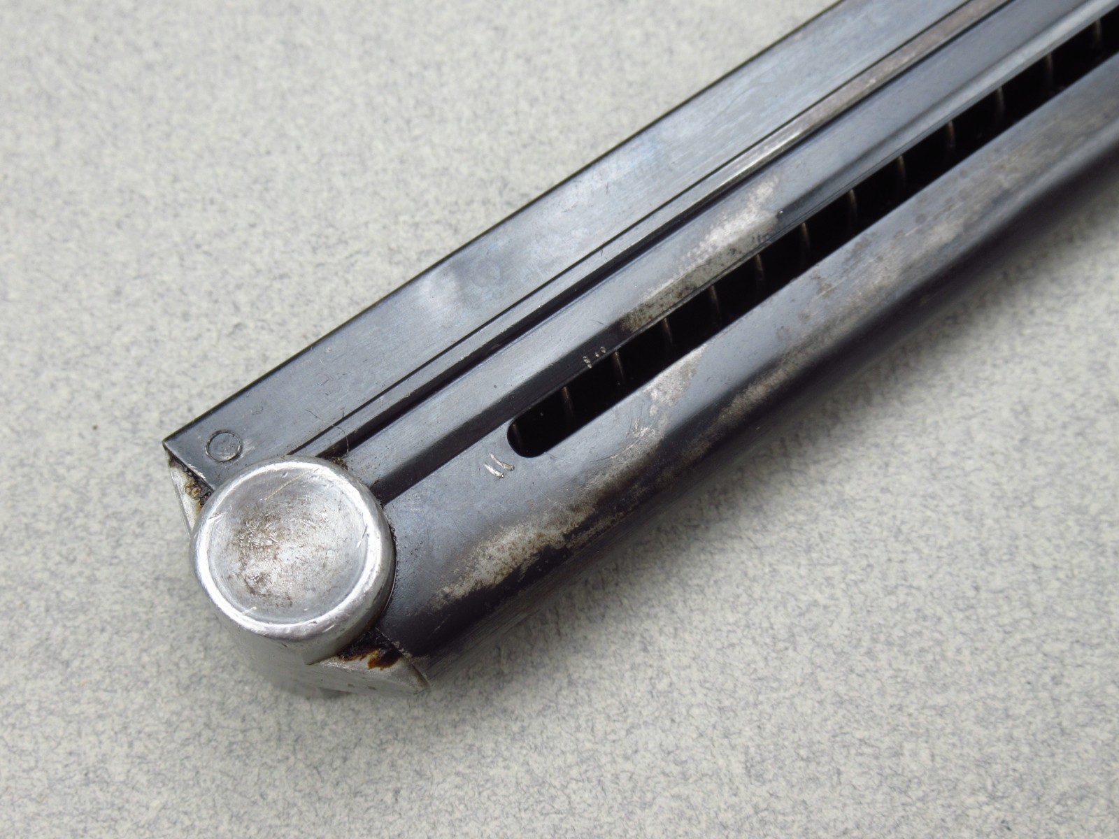 WWII Police LUGER P08 MAGAZINE German 9mm DWM Erfurt Mauser