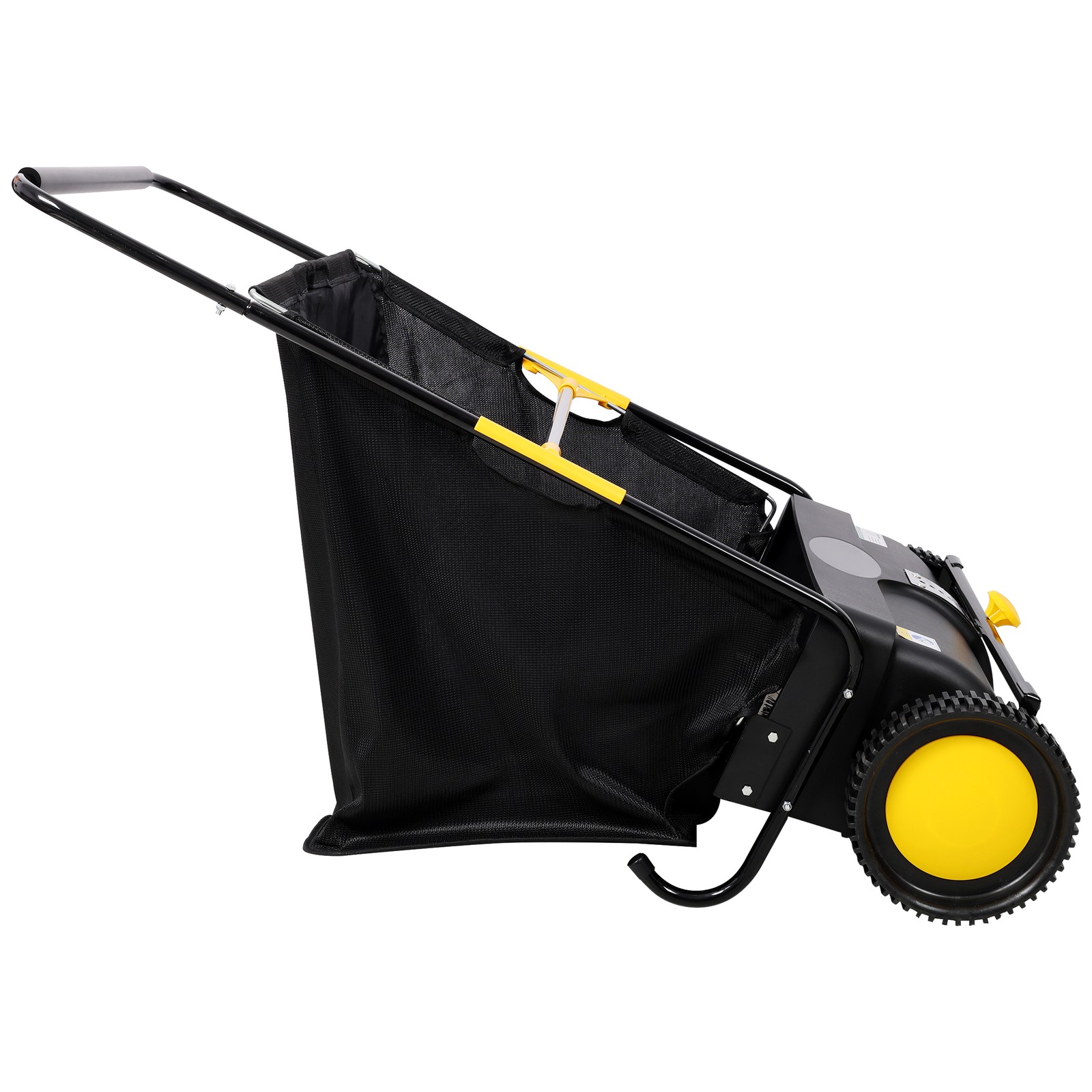 4-Brush 21in Lawn Sweeper 3.5cu.ft Hopper Capacity