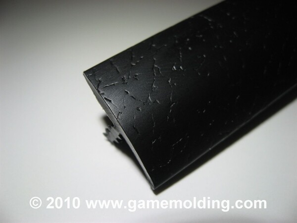 20 FT 3/4 INCH Black Leather Texture T-Molding (Arcade, MAME) FAST SHIP!
