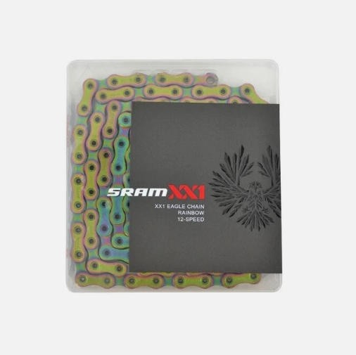 SRAM XX1 12 Speed Chain 126 Link RAINBOW