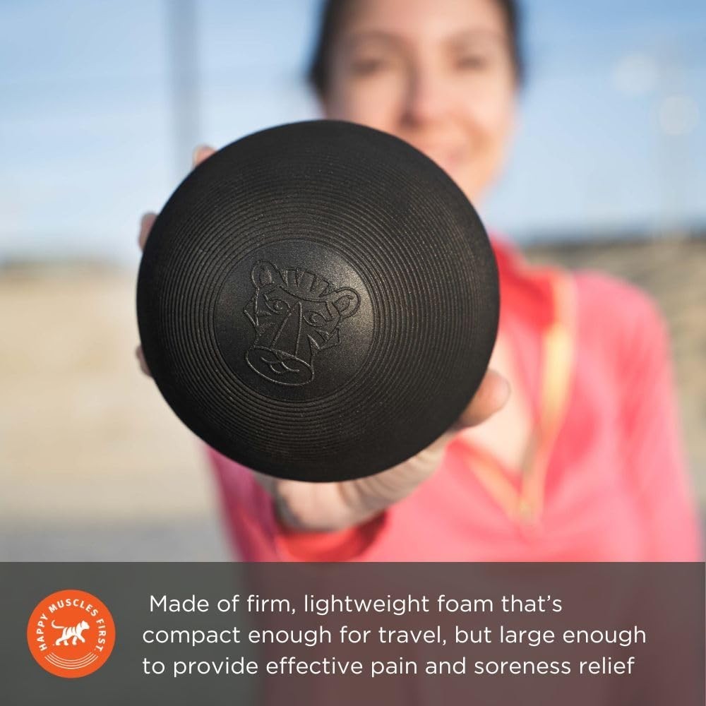 Deep Tissue Foam Roller Ball - Trigger Point Massage for Hips, Glutes, Back & Sh