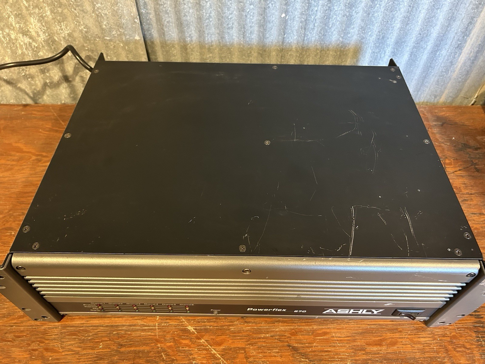 ASHLY Powerflex 670 6-channel 70v Audio Amplifier