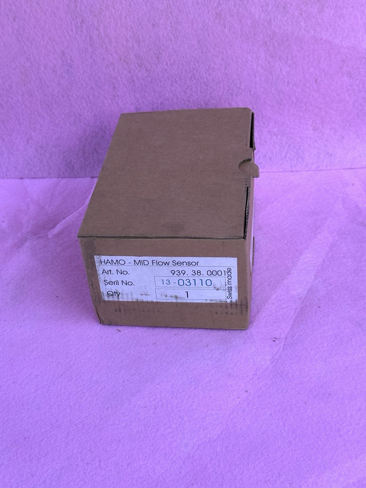 HAMO-MID 939.38.0001 FLOW SENSOR