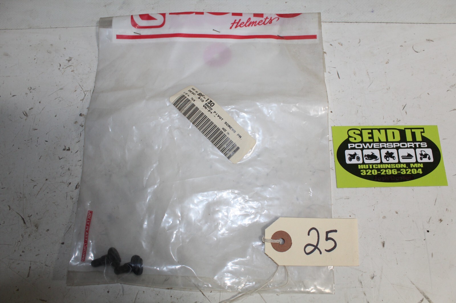 77	Bieffe NOS	Pivot Screws PAIR B-10 Snow	BF-130