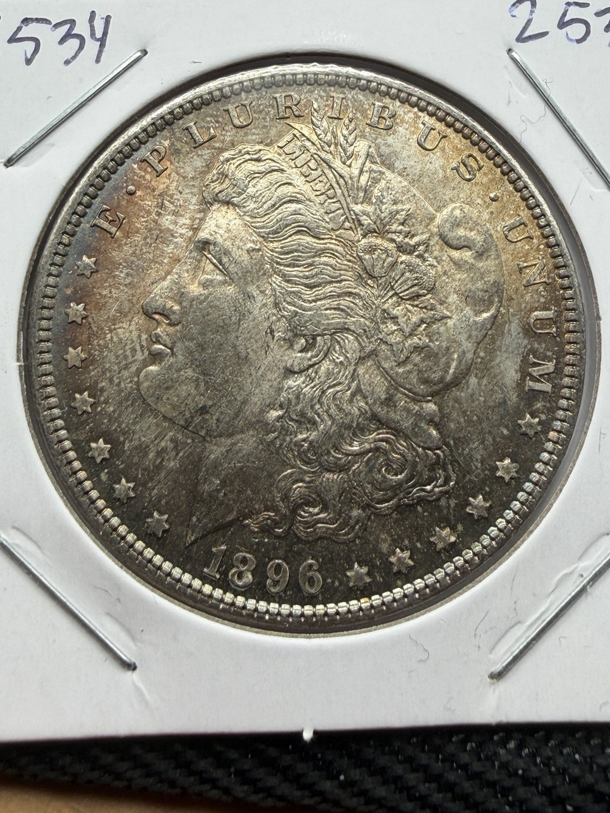1896 Morgan Dollar - Gem BU - Toned - As Shown! (#2534)