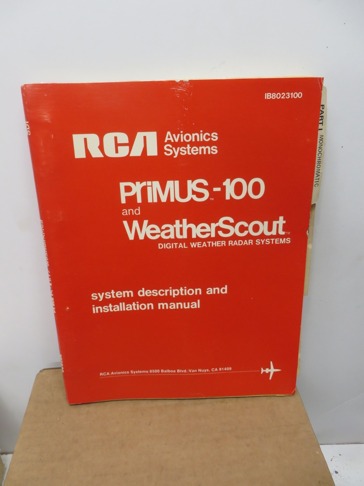 Aviation RCA Avionics-Primus & Weather Scout Weather Radar Systems Manual (9)