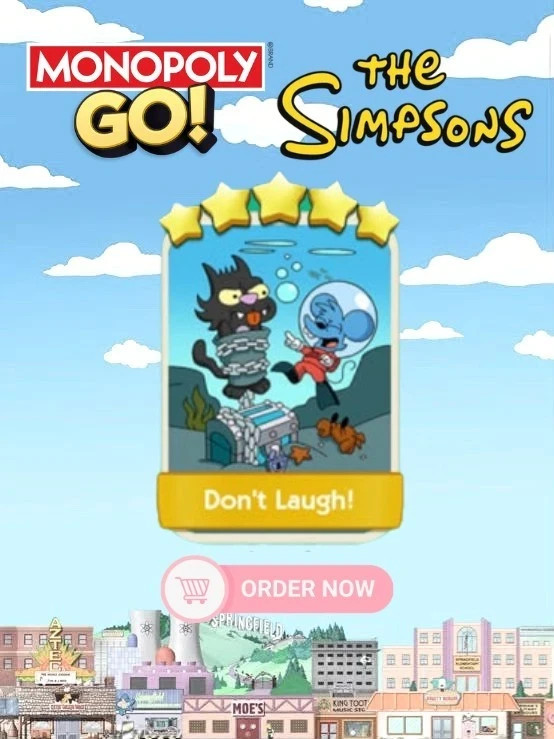 Monopoly Go Stickers Don't Laugh - Monopoly Go set 17