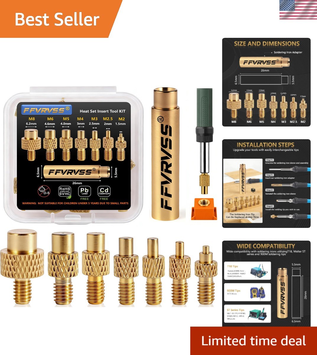 Ultimate 3D Printer Soldering Tool: 7 Tips & Precision Fit for Perfect Inserts