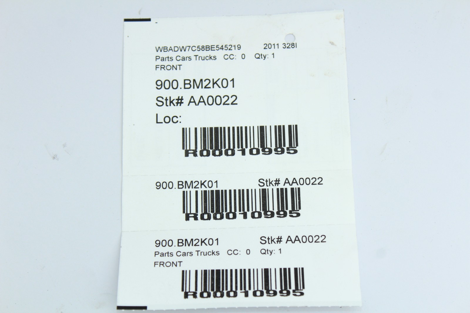2007-2013 BMW E92 E93 328i 335i Front Subframe V-Brace Axle Strut Bracket Pair