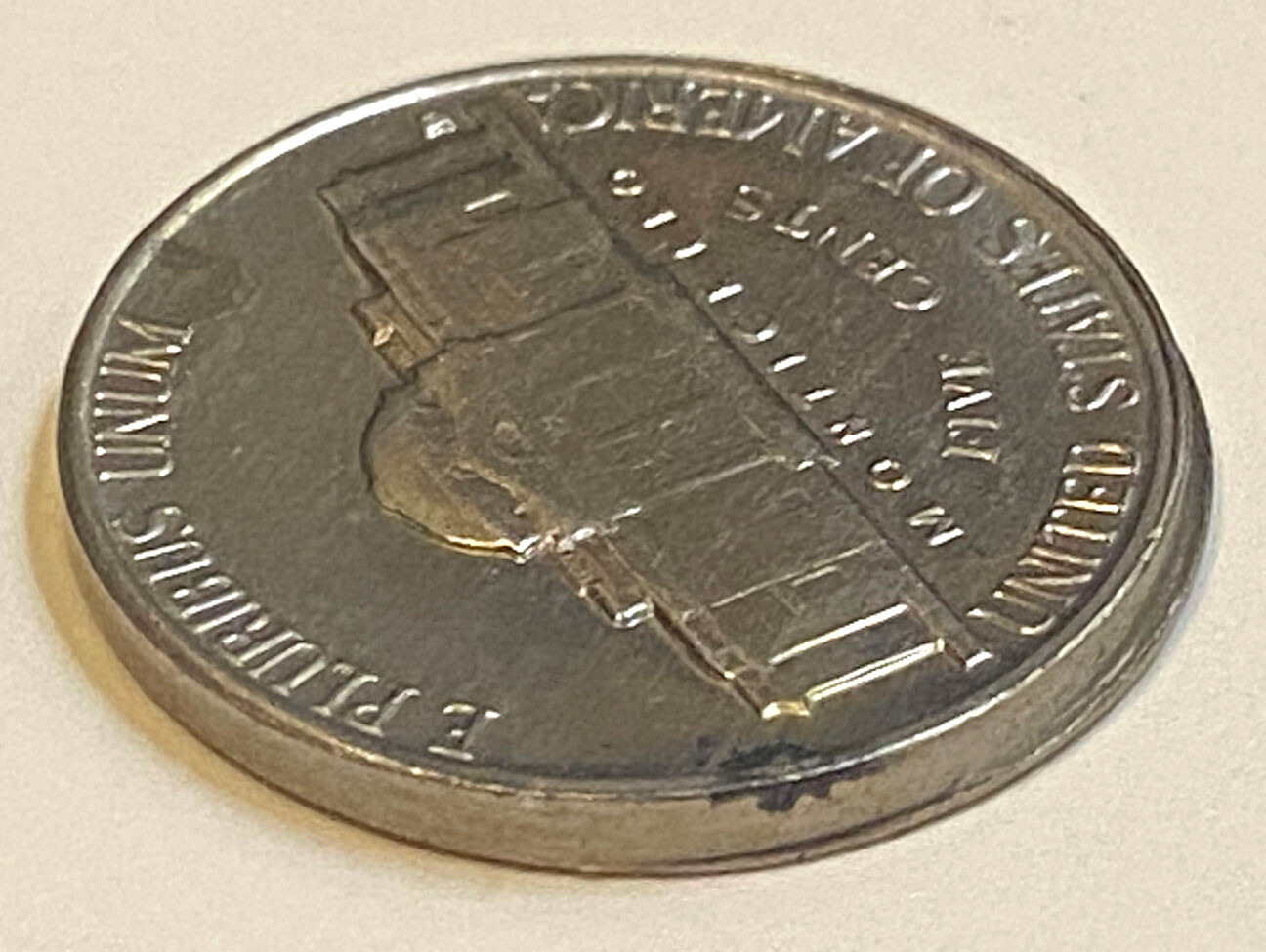 1961 D Jefferson Nickel- Collar/Rim Error- BU