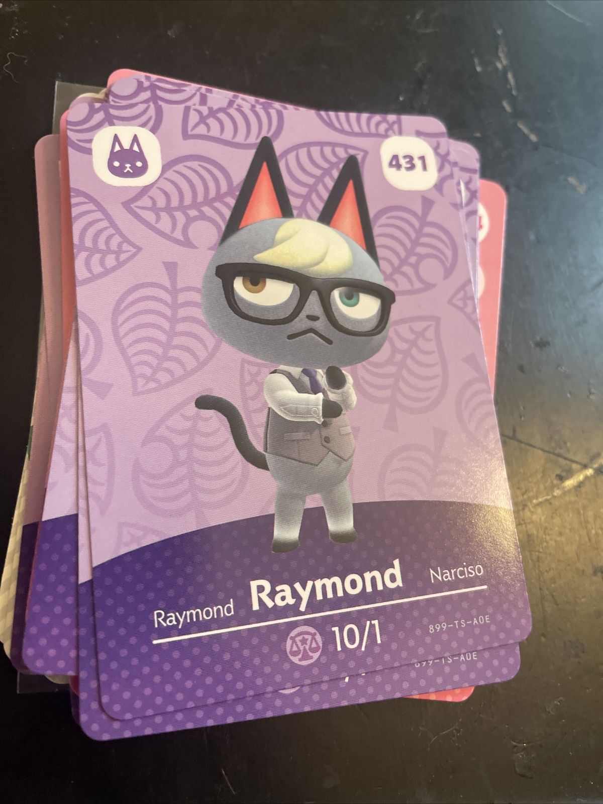 Animal Crossing Amiibo Card Series 5 USA - Raymond # 431