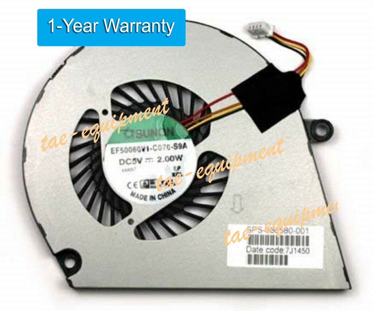 NEW CPU Fan For HP ENVY TouchSmart M6-K m6-k125dx m6-k088ca m6-k022dx Sleekbook
