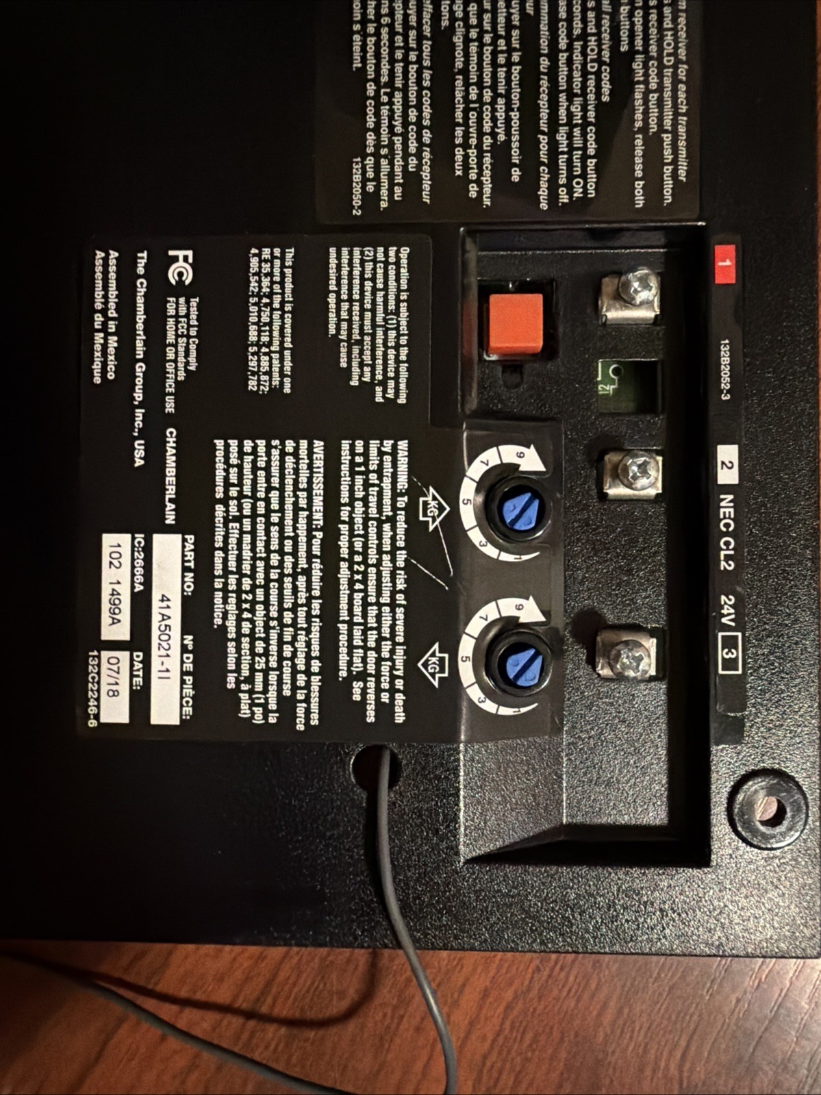 LiftMaster Chamberlain Circuit/Logic Board