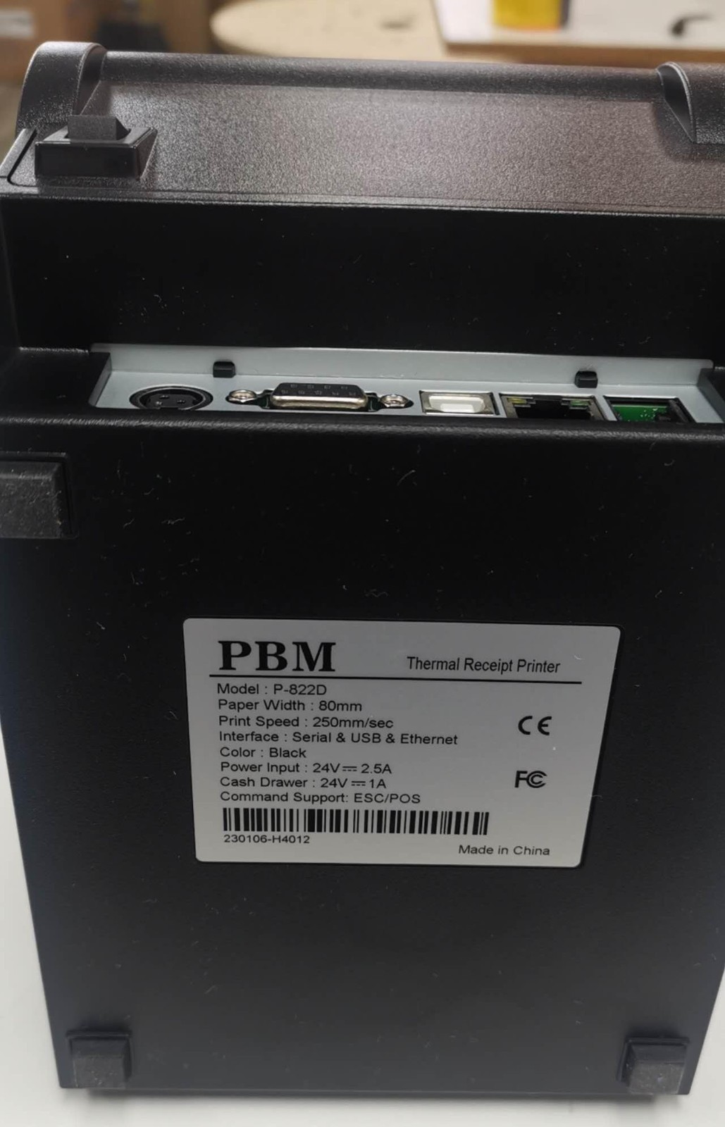 PBM-822D Thermal Receipt Printer,