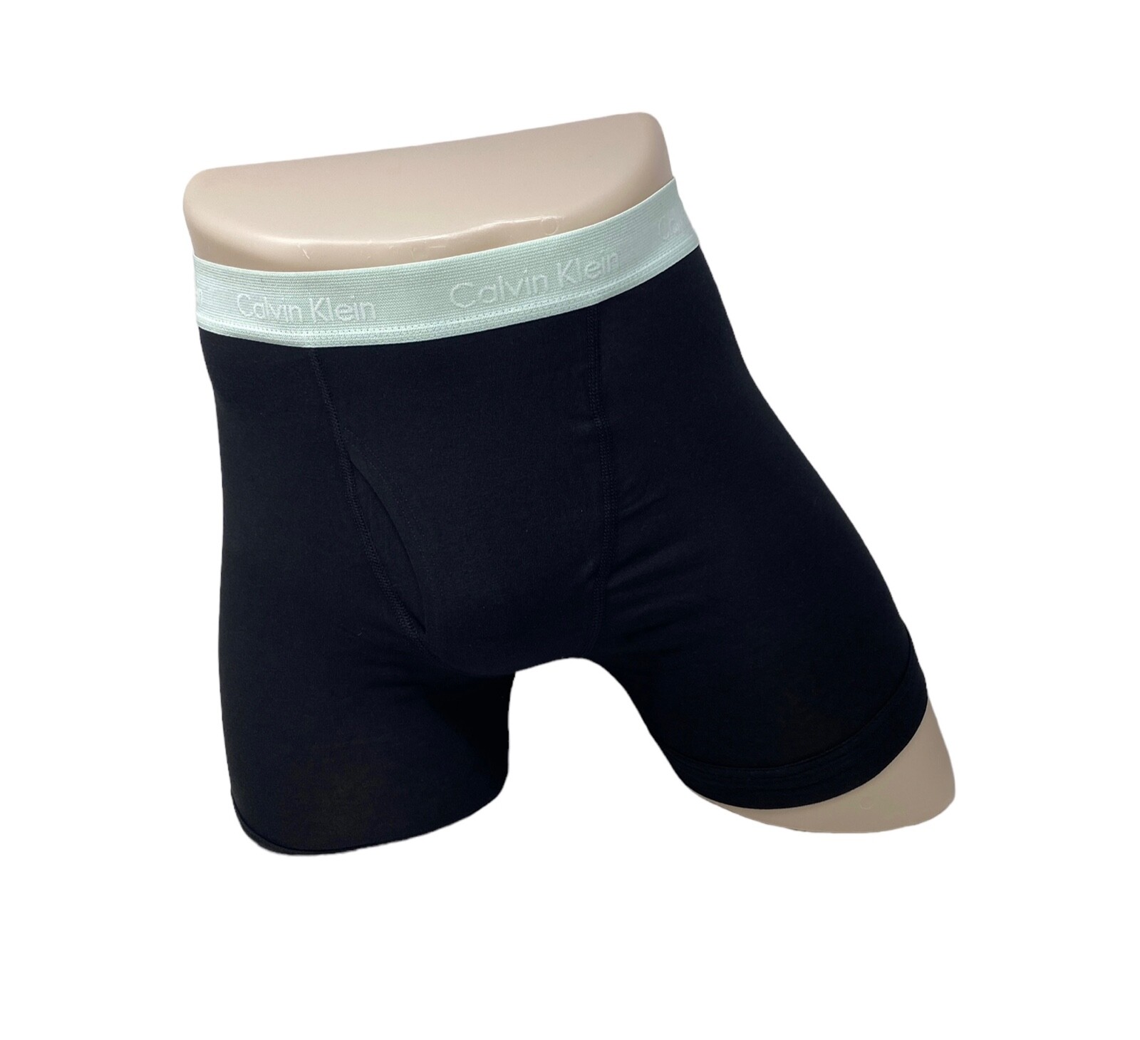 Calvin Klein Cotton Stretch 3 Pack Black Boxer Brief Underwear Men's NB2616953