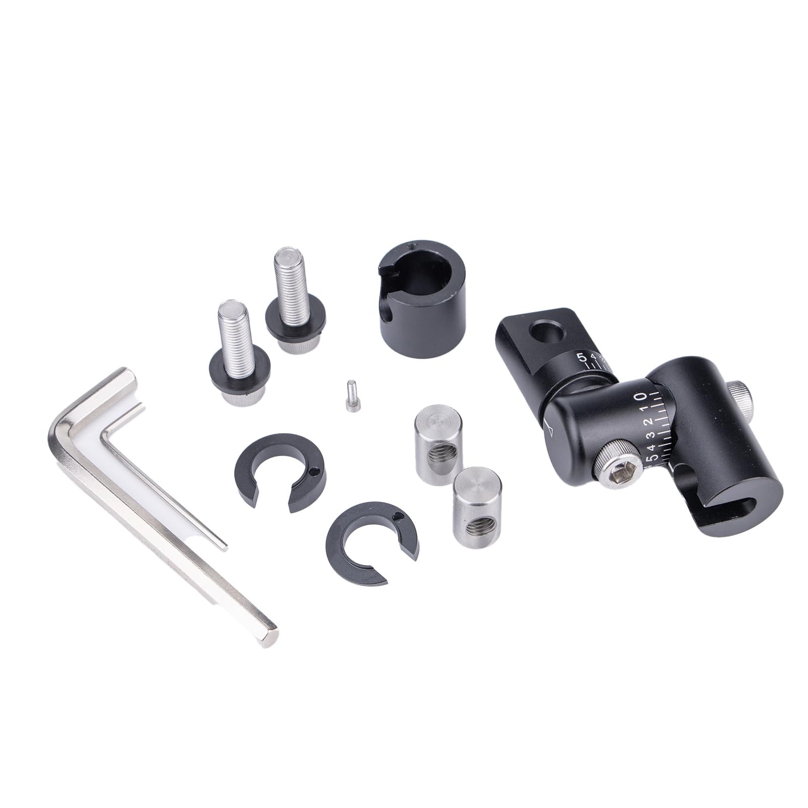 Single Side Adjustable Bow stabilizer, Shooting v bar Attachment for Compound