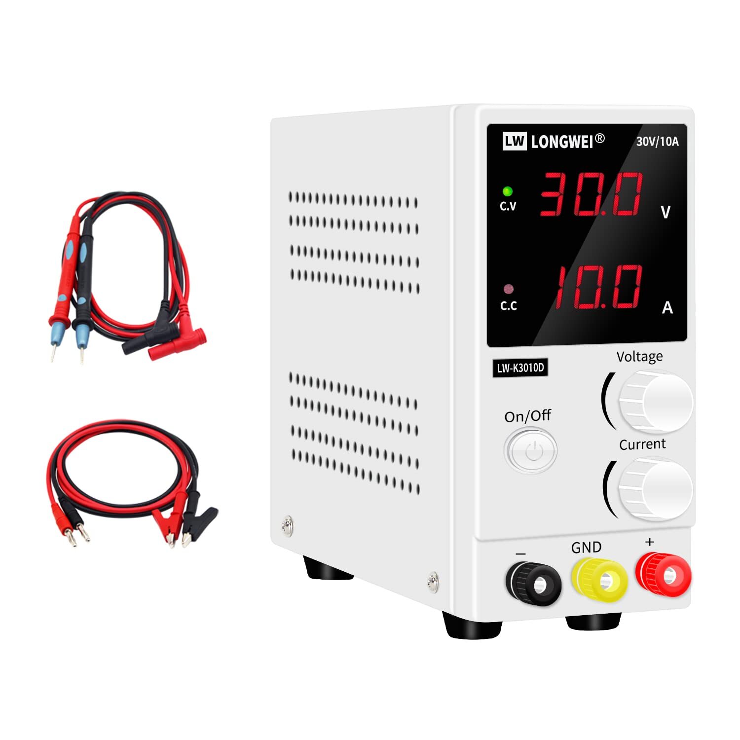 Longwei K3010d Dc Power Supply 30V 10A Adjustable High Precision Display
