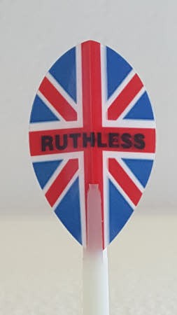 Ruthless Union Jack Pear Dart Flights