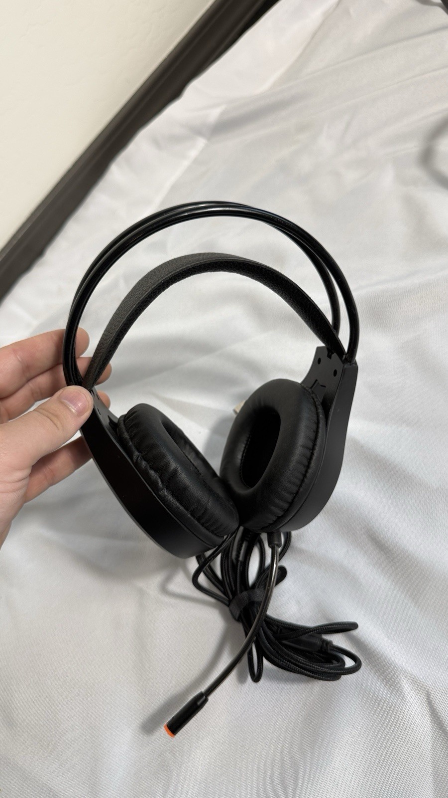 Monster Over-Ear Wired Gaming Headset with Microphone – Black