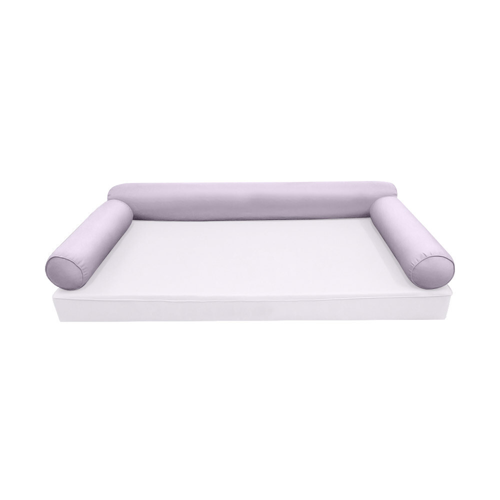 |COVER ONLY| STYLE 6 Twin Bolster Pillow Daybed Porch Swing Pipe Trim AD107