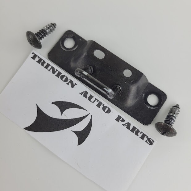 2000 2004 Nissan Xterra Glove Box Latch Striker with Mounting Screws OEM